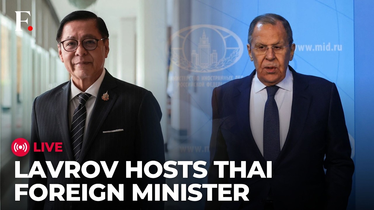 Russia Thailand LIVE: Lavrov Hosts Thai Foreign Minister Sihasak in Moscow for High-Level Talks