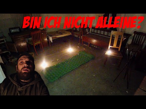 OVERNIGHTER im HORRORHAUS! 😱 - PLÖTZLICH klopft es NACHTS!