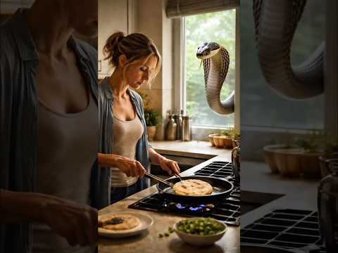 Why has the snake seen this woman? 😱😱😭 #dogy #sneke  #shorts