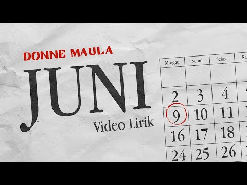 Donne Maula - Juni (Official Lyric Video)