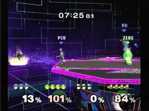 PCwiz & Fu vs. Overflow & Zerg - SSBM Friendlies (5/24/13)