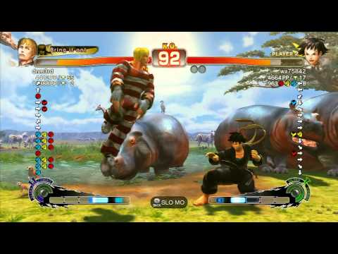 SSF4 AE: Sasaki (Cody) vs Haitani (Makoto) - Ranked Match (720p HD)