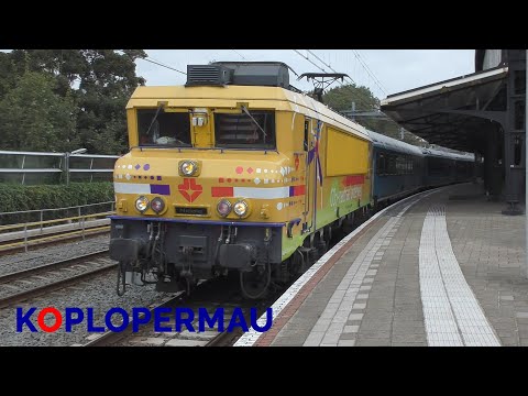 De Dinner Train met Strukton 1824 en TCS102-001 op station Haarlem!