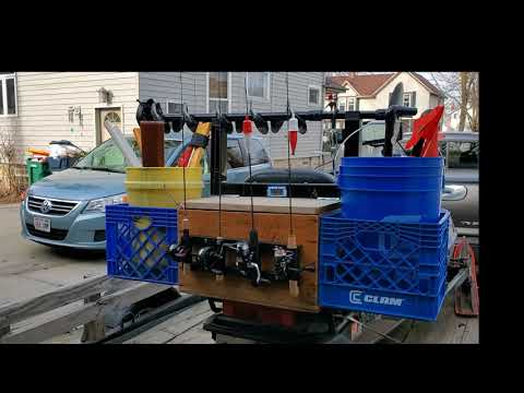 Ice Fishing Snowmobile Setup - "The Bomber"