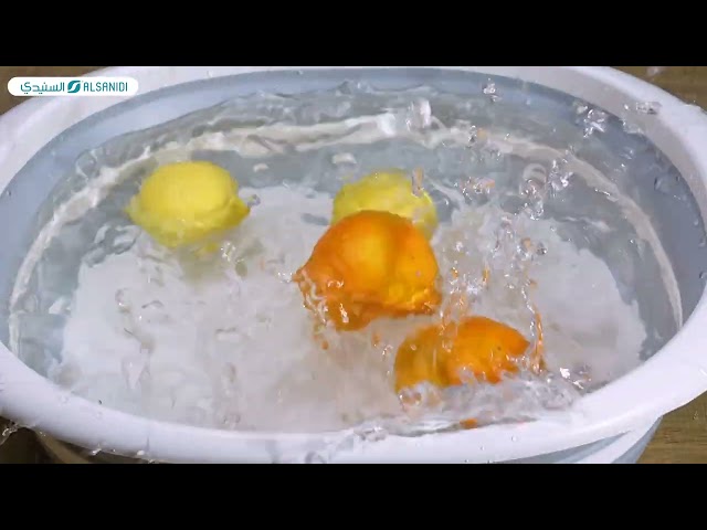 16.5L Collapsible Washing Basin - Saves space, easy to store, easy to drain