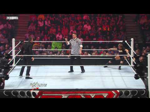 Raw: "Rowdy" Roddy Piper vs. The Miz