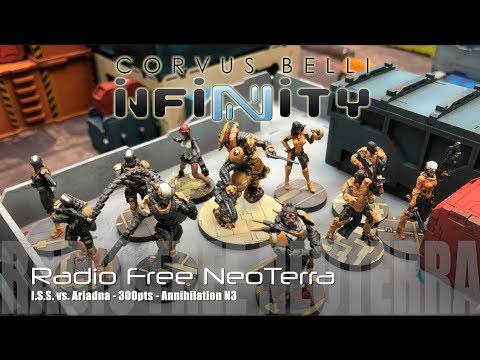 Radio Free NeoTerra - Infinity N3 Battle Report - Ep 106 - ISS vs. Ariadna