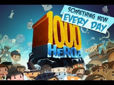 1000 Heroz iPhone/iPod Gameplay - The Game Trail
