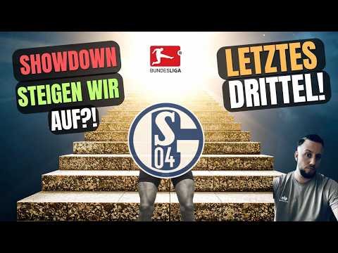 MEINE EINSCHÄTZUNG🧐🔥STEIGT SCHALKE 04 in die BUNDESLIGA auf?!🚀SHOWDON zum letzten DRITTEL!🔥
