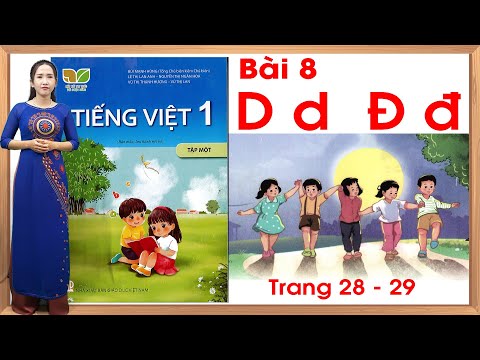 Tiếng việt lớp 1 kết nối tri thức bài 8