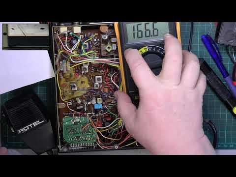 Rotel RVC240 CB27/81 UK FM CB radio -  Service adjustment