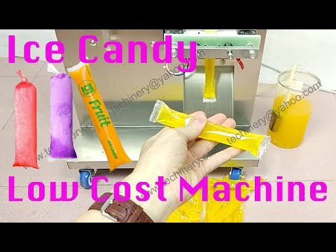 Ice candy making packing machine automatic liquid pouch pack...