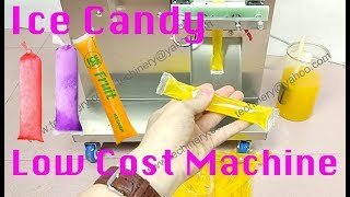 Ice candy making packing machine Automatic Liquid pouch packaging machine