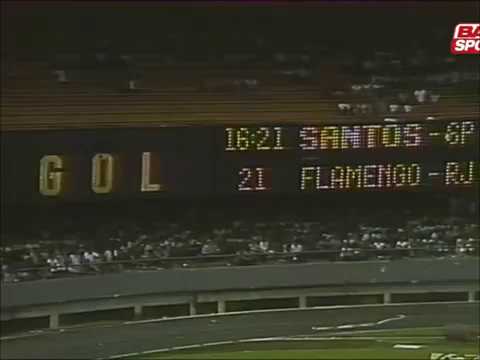 Santos 0 x 1 Flamengo (Campeonato Brasileiro 1980)