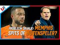 Oranje-Problemen Voor Memphis? De Boer Wil Échte Spits, Memphis Wil Zelf In De Spits