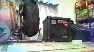 Video thumbnail for Roland CUBE-20XL BASS Test by Keng-Bassist by Keng Bassist