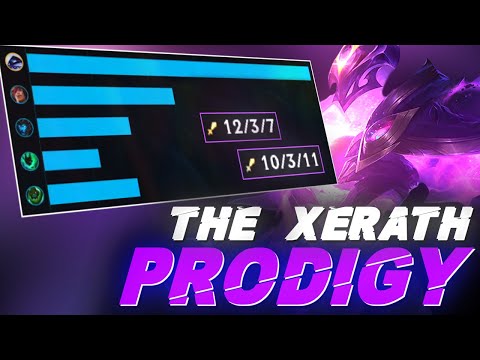 Back on my old main, Mastering Dark Star Xerath Season 10 Challenger mid laner EUW