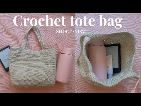 How to crochet the Effortless Tote Bag for your everyday needs