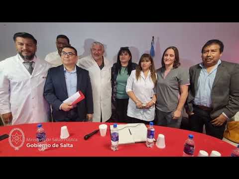 El ministro Esteban puso en funciones al nuevo gerente general del hospital de Tartagal
