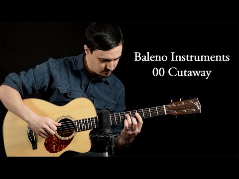 Acoustic Music Works - Chuck Baleno 00 Cutaway 12-Fret, Adirondack, Mahogany