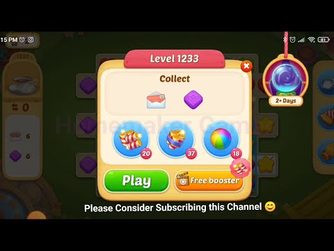 Matchington Mansion Level 1233, Level 1234 & Level 1235 - iOS/ Android