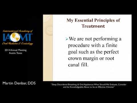 Martin Denbar, DDS General Session