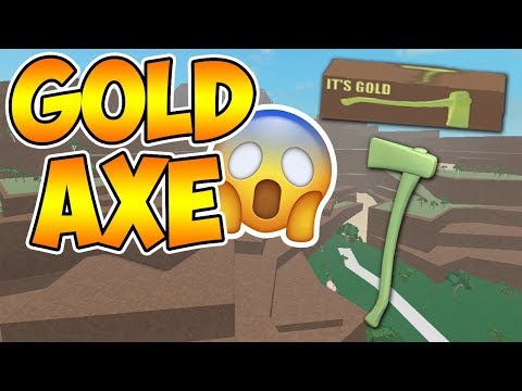 |Roblox| Lumber Tycoon 2: HOW TO GET THE GOLDEN AXE