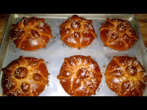 Cómo HACER PAN de muerto con nuez/ pan artesanal