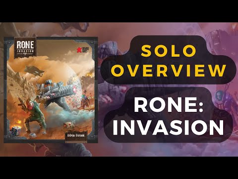 RONE: Invasion - Solo Gameplay Overview - 1st Round | DaniCha