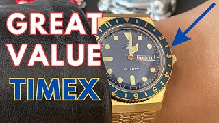 Timex Q Reissue TW2U62000 Review 2023 - Great Gold Watch