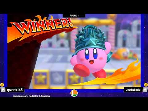 qwertz143 (Bell/Gooey) vs JedTheLugia (Bell) - Kirby Fighters 2 New Generation Arcadian