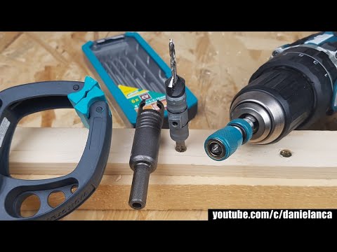 Atsuktuvų rinkinys su antgaliais Wolfcraft 1386000 - 30 vnt video