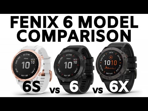 Garmin Fenix ​​6 Modellvergleich und Funktionsübersicht – Fenix ​​6, 6S, 6X Test