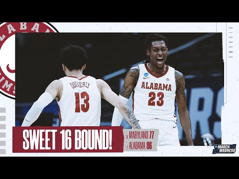 Maryland vs. Alabama - Second Round NCAA tournament extended highlights