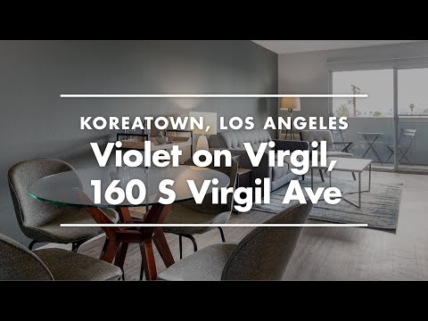 Apartment Tour in LA | Violet on Virgil Furnished Apartment in Koreatown, Los Angeles