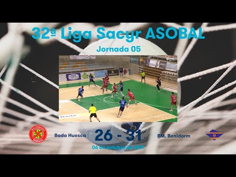 32ª Liga Sacyr ASOBAL J05: Bada Huesca - BM. Benidorm 26-31