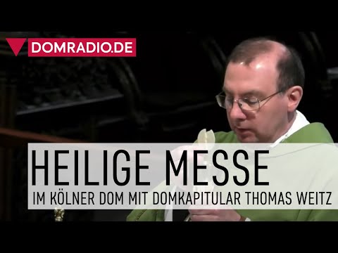 Heilige Messe im Kölner Dom am 08.06.2021 - Domkapitular Thomas Weitz