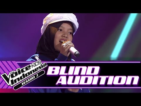 Shakila - Almost Is Never Enough | Blind Auditions | The Voice Kids Indonesia Season 3 GTV 2018