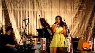 Amber Hayes singing &quot;Suspicious&quot;