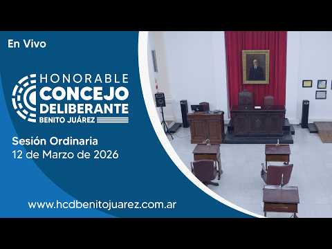 En Vivo | Sesión Ordinaria del día 12 de Marzo de 2026