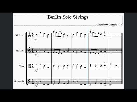 Berlin strings 1st chairs on MuseScore
