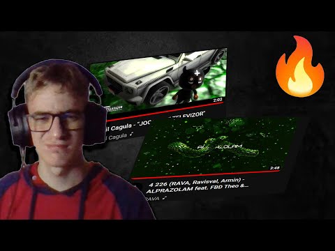 REACTIONEZ LA Lil Cagula - "JOCURI PE TELEVIZOR" si 4 226 (RAVA, Ravisval, Armin) - ALPRAZOLAM