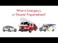 What is emergency or disaster preparedness?