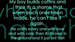 Florence + The  Machine - My boy Builds coffins With Lyrics