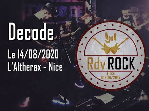 Decode - Althérax - 14 août 2020