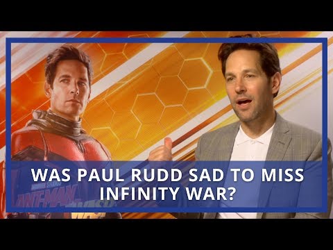 Paul Rudd Reacts to Infinity War dropping Ant-Man