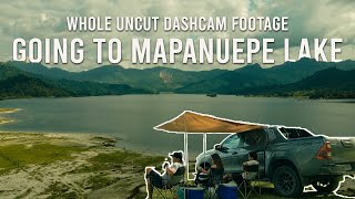 Road to Mapanuepe Lake via lahar field (Sto. Tomas river)