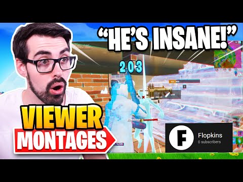 Reacting to My Viewer's Montages | They're Actually Insane!