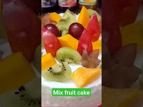 mix fruit #cake