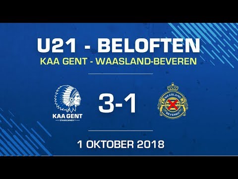🐺U21 KAA GENT - Waasland-Beveren: 3-1